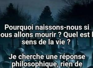 20260211 - Pourquoi naissons-nous ? Pourquoi cette transmission incessante de la vie d’une génération à l’autre ?
